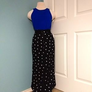 Polka dot skirt
